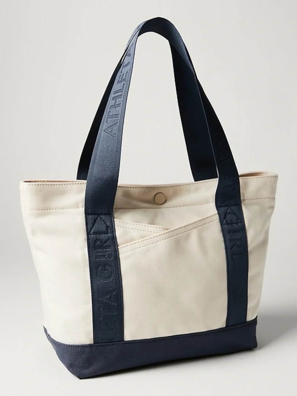 Brand New-Athleta Girl Going Places Tote Bag(navy/cream)